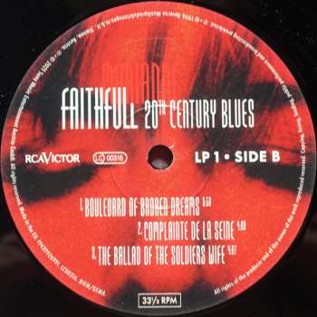 2LP Marianne Faithfull: 20th Century Blues