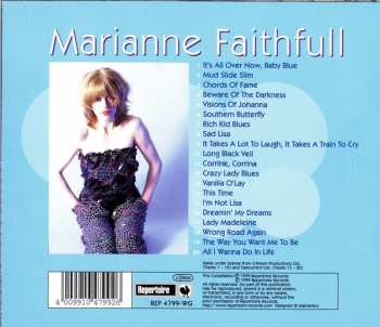 CD Marianne Faithfull: It's All Over Now, Baby Blue - The NEMS Years - Vol. 1