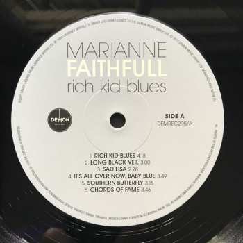 LP Marianne Faithfull: Rich Kid Blues