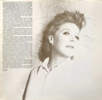 LP Marianne Faithfull: Strange Weather