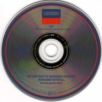 CD Marianne Faithfull: The Very Best Of Marianne Faithfull