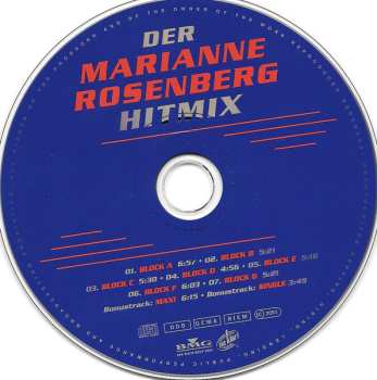 CD Marianne Rosenberg: Der Marianne Rosenberg Hitmix (Das Original!)