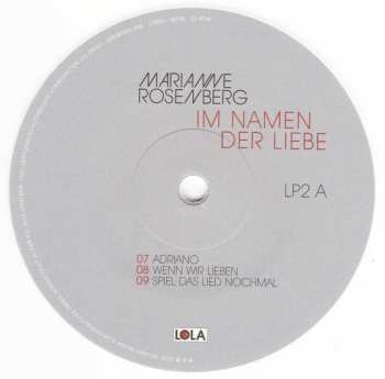 2LP Marianne Rosenberg: Im Namen Der Liebe CLR