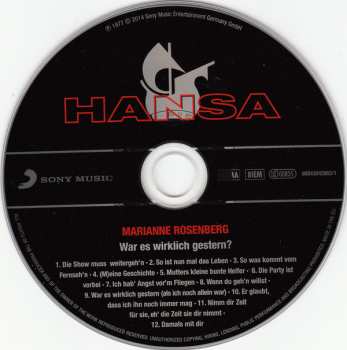 5CD Marianne Rosenberg: Original Album Classics