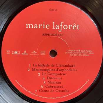 LP Marie Laforêt: Asphodèles LTD