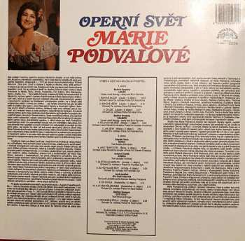 LP Marie Podvalová: Operní Svět Marie Podvalové