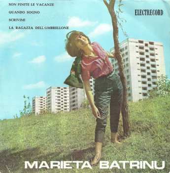 Album Marieta Bătrînu: Son Finite Le Vacanze / Quando Sogno / La Ragazza Dell'Ombrellone