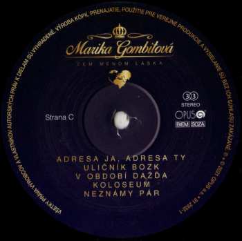 2LP Marika Gombitová: Zem Menom Láska