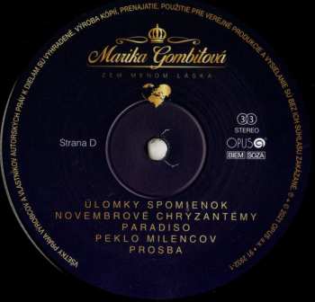 2LP Marika Gombitová: Zem Menom Láska