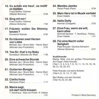 CD Marika Rökk: Für Eine Nacht Voller Seligkeit