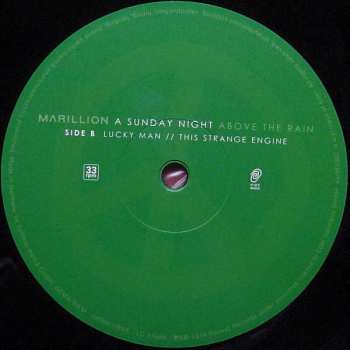 3LP Marillion: A Sunday Night Above The Rain