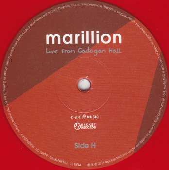 4LP Marillion: Live from Cadogan Hall LTD | CLR