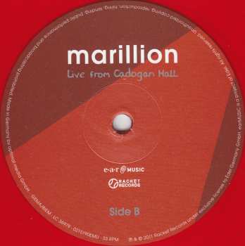 4LP Marillion: Live from Cadogan Hall LTD | CLR