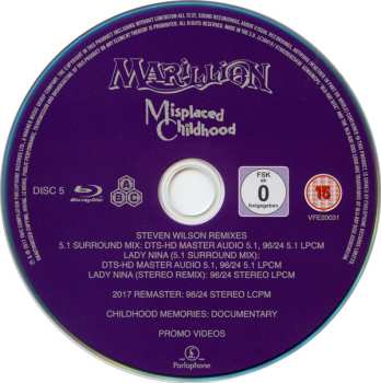 4CD/Blu-ray Marillion: Misplaced Childhood DLX | LTD