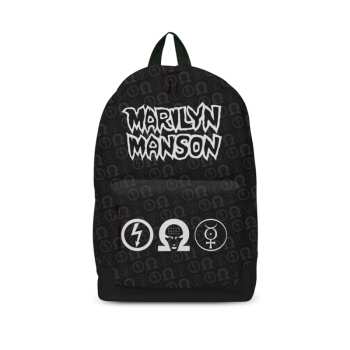 Merch Marilyn Manson: Rugzak Logo Marilyn Manson