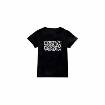 Merch Marilyn Manson: Kinder T-shirt Classic Logo Marilyn Manson 