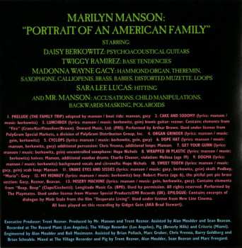 CD Marilyn Manson: Portrait of an American Family