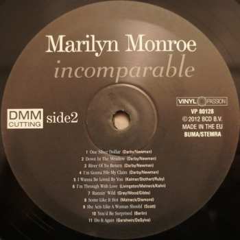 2LP Marilyn Monroe: Incomparable