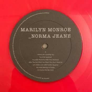 LP Marilyn Monroe: Norma Jane NUM | LTD | CLR