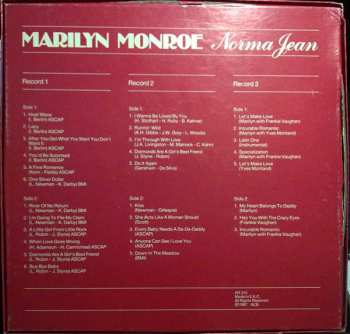 3LP/Doos Marilyn Monroe: Norma Jean