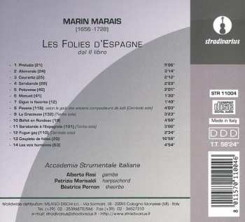 CD Marin Marais: Les Folies D'Espagna