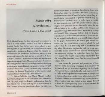 CD Marin Marais: Marais 1689: Pièces À Une Et À Deux Violes Et Basse Continue 