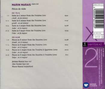 2CD Pierre Hantaï: Marais: Pièces De Viole