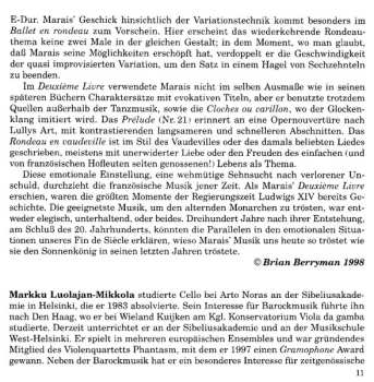 CD Marin Marais: Pièces De Viole Du Second Livre 