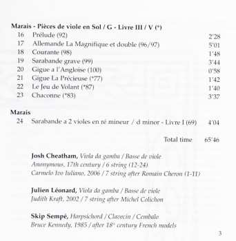 CD/DVD Marin Marais: Pièces de Viole