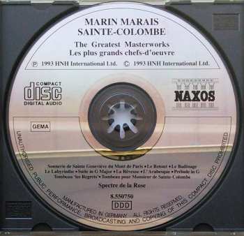 CD Marin Marais: The Greatest Masterworks (Les Plus Grands Chefs-D'oeuvre)