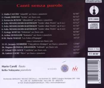 CD Claude Debussy: Canti Senza Parole