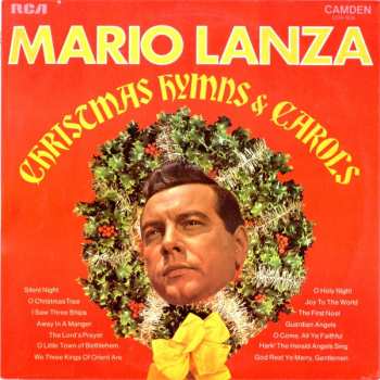 LP Mario Lanza: Christmas Hymns & Carols