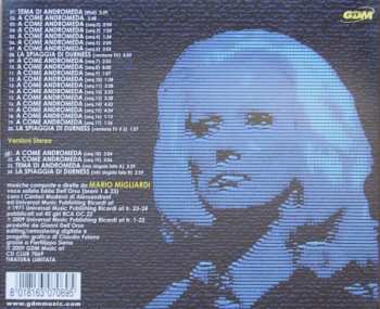 CD Mario Migliardi: A Come Andromeda (Colonna Sonora Originale - Edizione Speciale) LTD