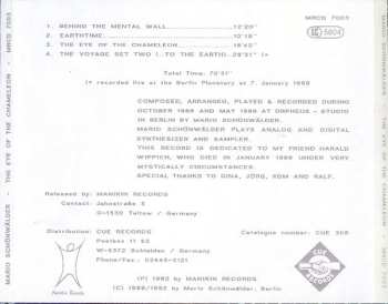 CD Mario Schönwälder: The Eye Of The Chameleon