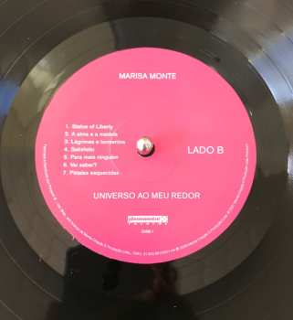 LP Marisa Monte: Universo Ao Meu Redor LTD