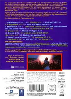 DVD Marius Müller-Westernhagen: Live - Das Konzert 1989