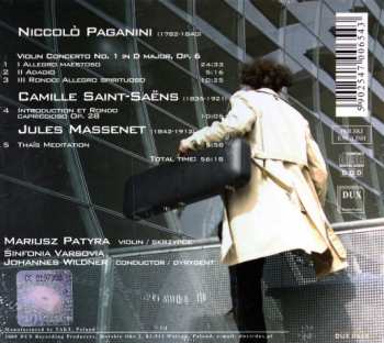 CD Camille Saint-Saëns: Massenet, Paganini, Saint-Saëns 