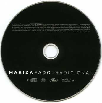 CD Mariza: Fado Tradicional