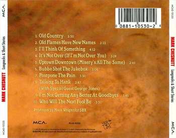 CD Mark Chesnutt: Longnecks & Short Stories