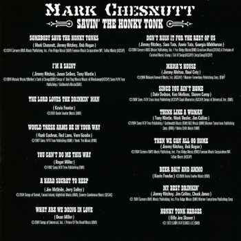 CD Mark Chesnutt: Savin' The Honky Tonk