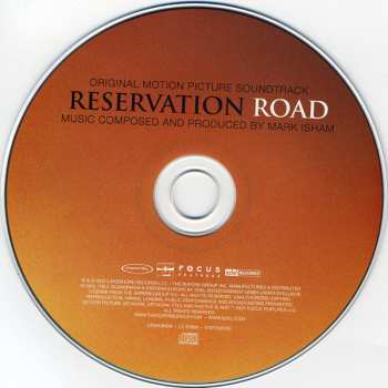 CD Mark Isham: Reservation Road (Original Motion Picture Soundtrack)