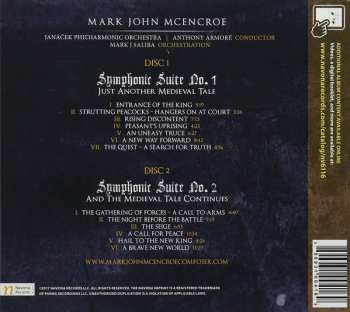2CD Janacek Philharmonic Orchestra: Symphonic Suites 1 & 2: A Medieval Saga
