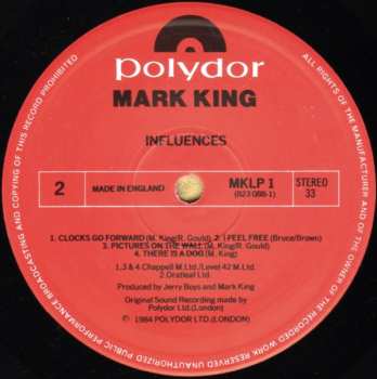 LP Mark King: Influences