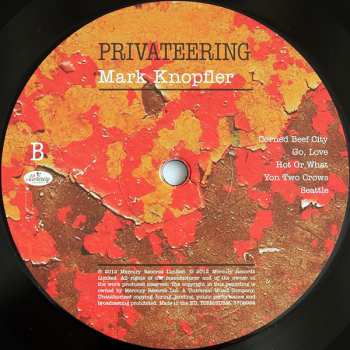 2LP Mark Knopfler: Privateering