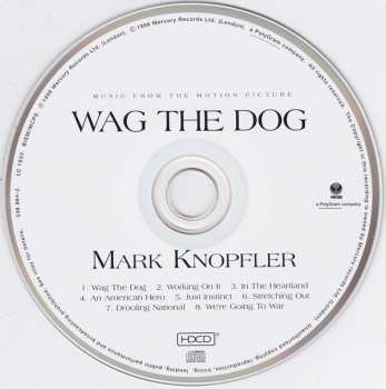 CD Mark Knopfler: Wag The Dog (Music From The Motion Picture)