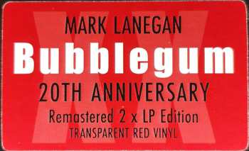 2LP Mark Lanegan Band: Bubblegum XX CLR