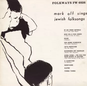 Jewish Folksongs Vol. 1