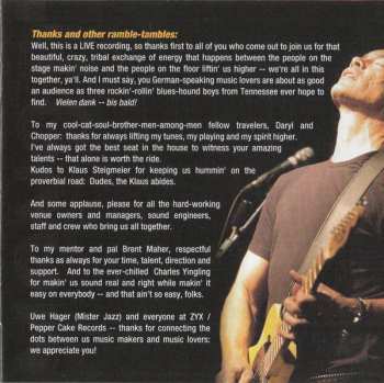 CD/DVD Mark Selby: Live At Rockpalast - One Night In Bonn DLX
