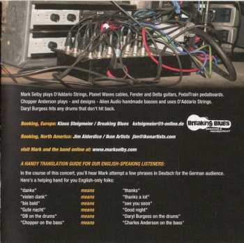 CD/DVD Mark Selby: Live At Rockpalast - One Night In Bonn DLX