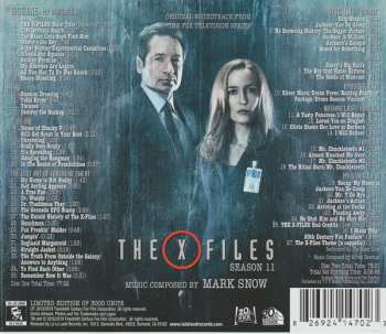 2CD Mark Snow: The X-Files - Season 11 (Original Soundtrack From The Fox Television Series) LTD